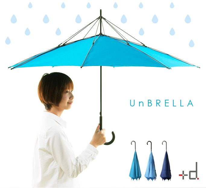 オシャレ傘「+ｄ」のUnBRELLA！日本の最前線デザイン傘